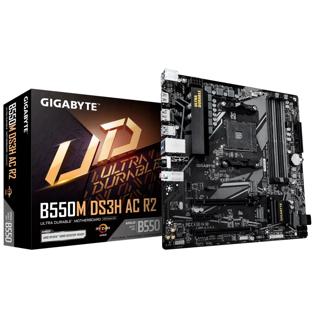 GIGABYTE B550M DS3H AC R2