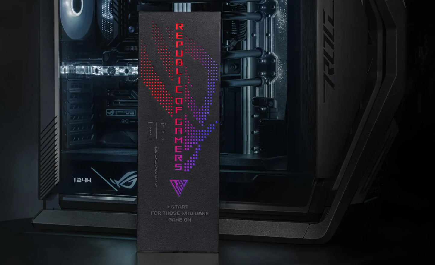 Asus ROG Hyperion GR701 EATX White &black Full Tower Case