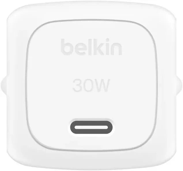 Belkin 30W USB-C Cube Wall Charger w/ 1M C-C Cable 30W | USB-C | PVC Cable 1M