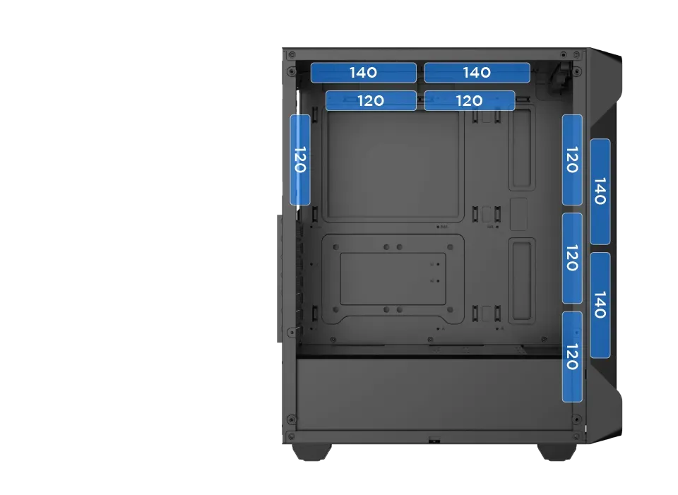 XIGMATEK SKY ll WAVE FRGB + LITE POWER ll I550W