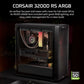 CORSAIR 3200D RS ARGB MID TOWER SMOKE
