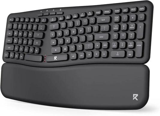 Redragon BS-7162MAX 2.4G Wireless Ergonomic Keyboard and Mouse Bundle – Black