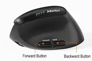 Meetion Director B2 Wireless And Bluetooth Dual Mode Ergonomic Keyboard And Mouse Combo