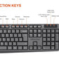 Meetion CW235 Sleek Design Wireless Arabic Keyboard And Mouse Combo